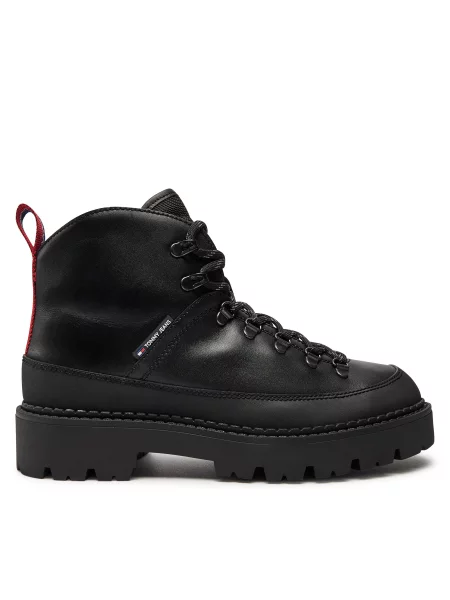 Žygio batai Tommy Jeans juoda