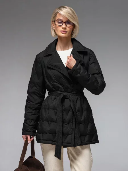 Демісезонна куртка VIVA WEAR чорний