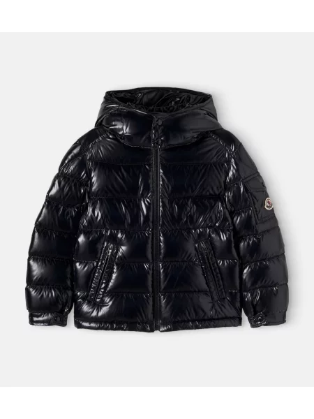Gyerek pehelydzseki Moncler Enfant fekete