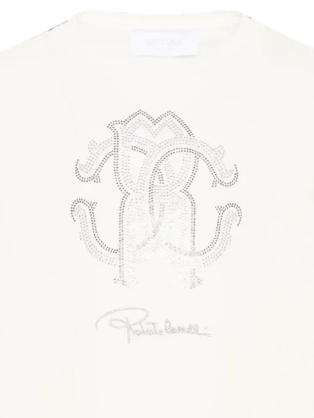 Dětské tričko Roberto Cavalli bílé
