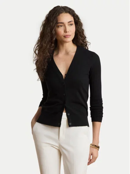 LAUREN RALPH LAUREN Cardigan negru
