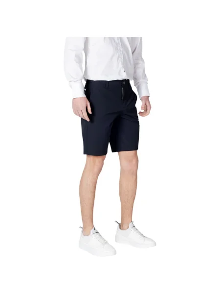Pantaloni Eax albastru