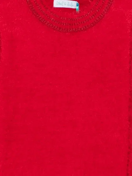 Sweter dziecięcy Abel & Lula czerwony