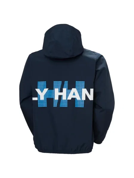 Kurtka wodoodporna Helly Hansen Core Graphic niebieska
