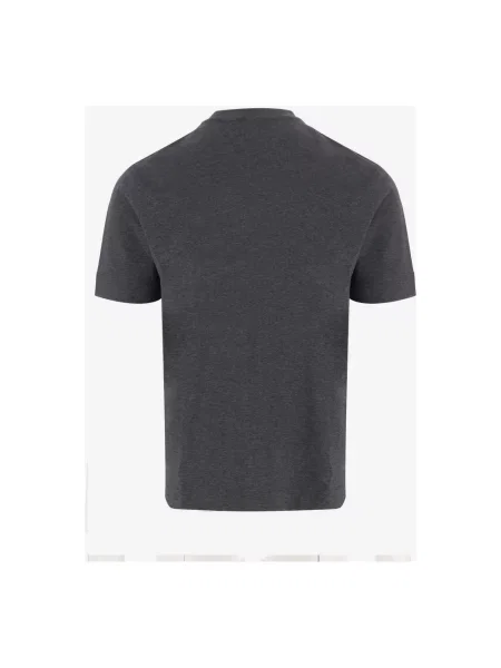 Koszulka Emporio Armani z logo szara