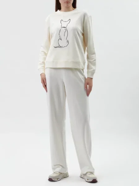 Костюмный спортивный костюм Emporio Armani белый