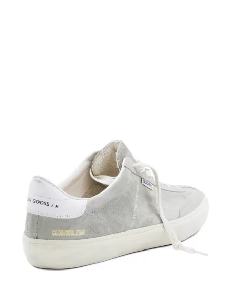 Велурени маратонки Golden Goose сиво