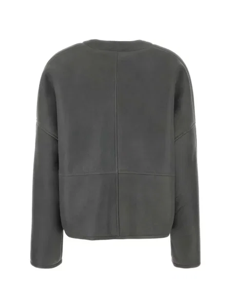 Geanta de piele Loewe gri