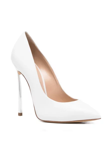 Pantofi cu toc Casadei alb