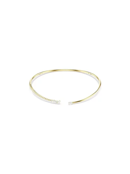 Swarovski choker pozłacany z cyrkonią MESMERA żółty