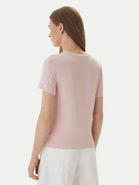 Guess T-shirt Regular Fit ružičasta