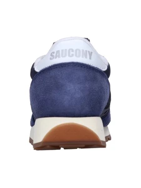Sneakersy Saucony zamszowe niebieskie