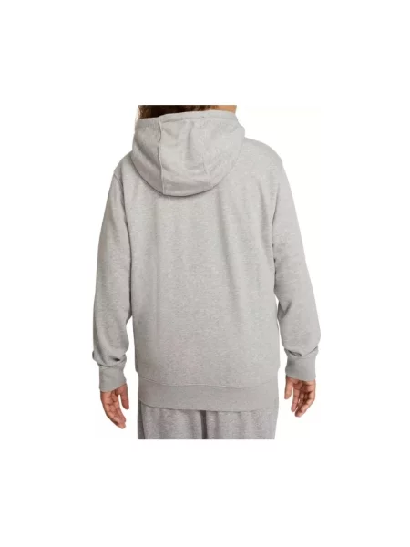 Bluza z kapturem Nike szara