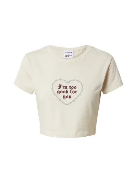 ABOUT YOU x Sharlota Tricou Caja crem