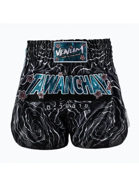 Тренувальні шорти Venum X Tawanchay black/white білі