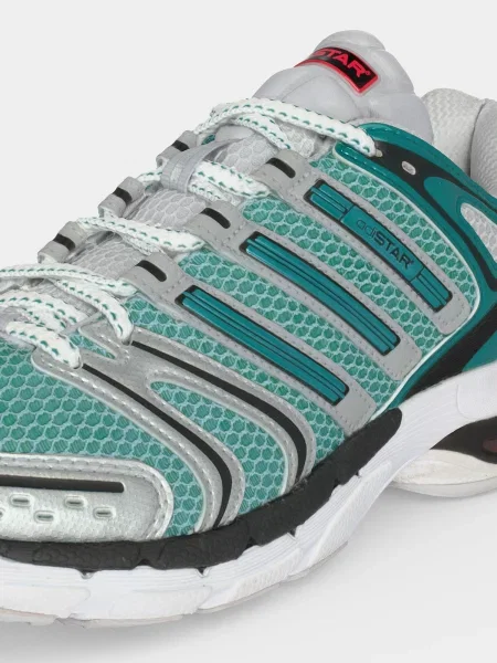 ADIDAS ORIGINALS Nízke tenisky ADISTAR CONTROL 5 svetlosivá petrolejová / strieborná zelená