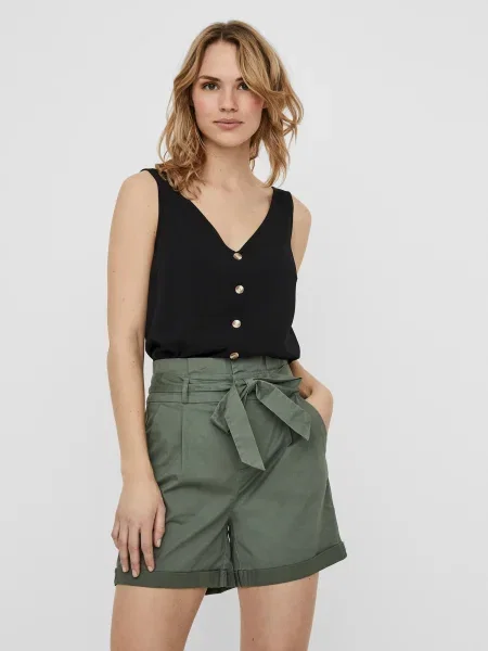 VERO MODA Bluză Sasha' negru