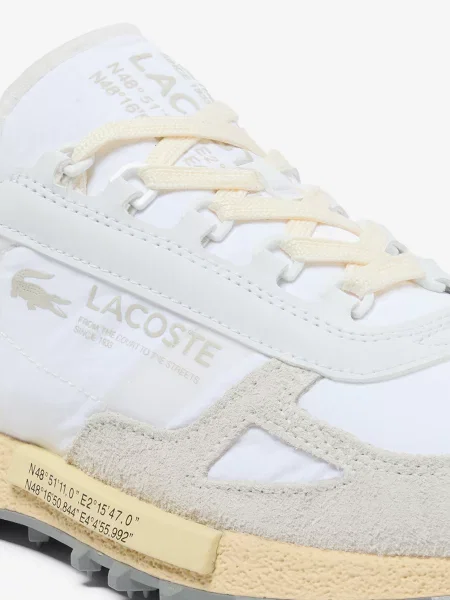Кросівки Lacoste текстиль білий