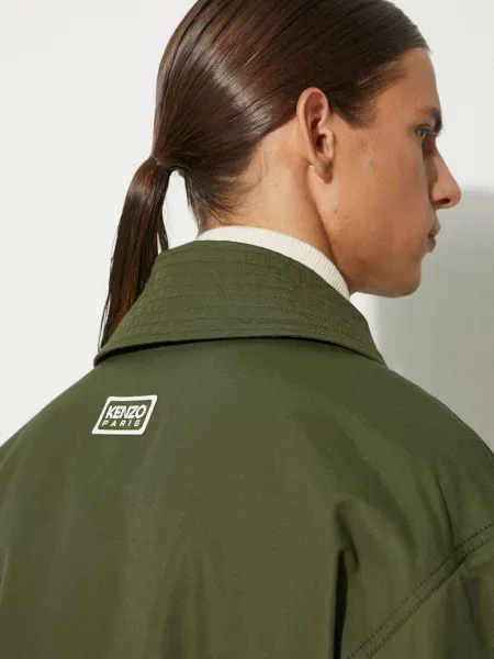 Куртка Kenzo Army Blouson перехідна oversize зелений