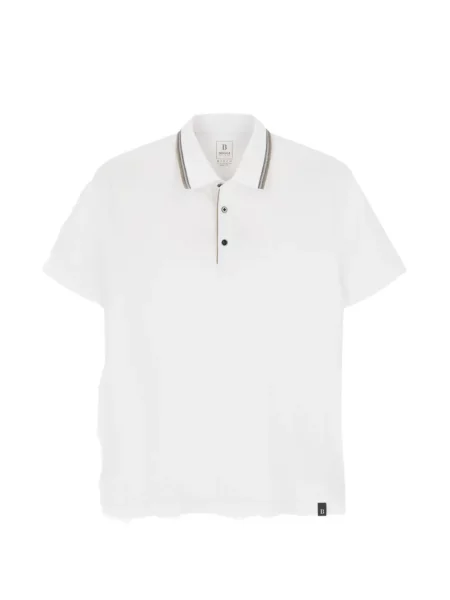 Τέντωμα polo Boggi Milano λευκό