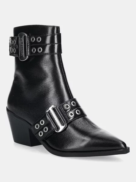 Steve Madden botine Splurge cu drept negru