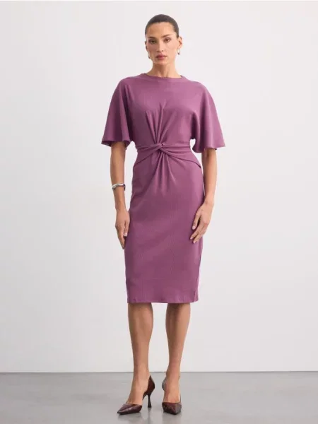 Midi suknelė Mohito violetinė