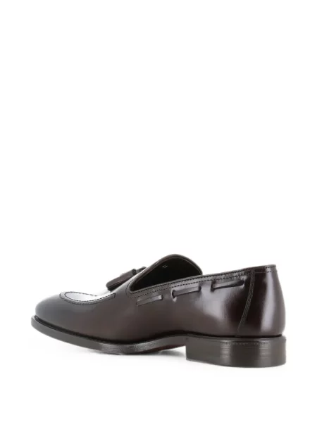 Pantofi loafer Henderson Baracco din piele maro