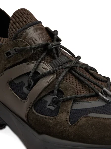 Sneakerși Tod's plasă chunky maro