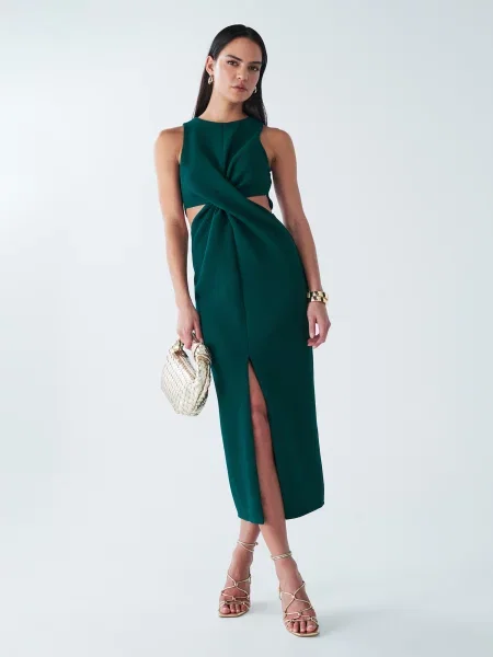 BWLDR Rochie de seară Newark închis verde