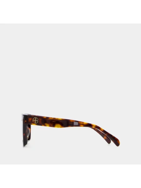 Okulary z Acetat Stylowy Model Anine Bing brązowe