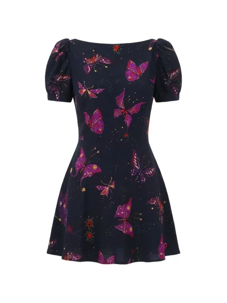 Rochie mini Valentino Garavani cu imagine albastru