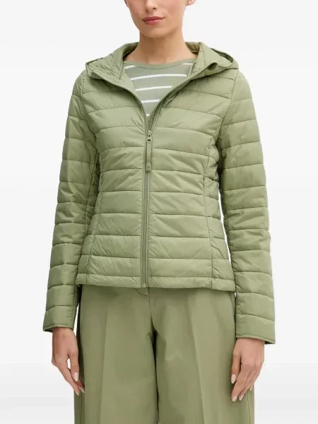 Geacă Benetton cu glugă verde