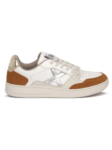 Pantofi Munich alb
