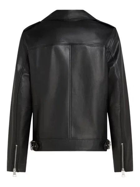 Geanta de piele Karl Lagerfeld negru
