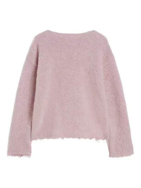 Pulover Jil Sander de lână roz