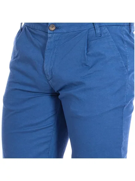 Pantaloni La Martina albastru