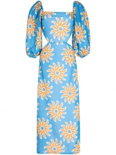 Rochie Cala De La Cruz de in cu imagine de costum
