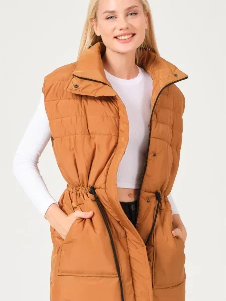 Vestă Dewberry maro