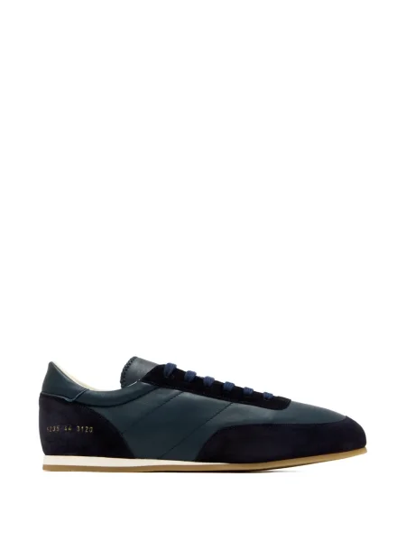 Sneakerși Common Projects cu șireturi din dantelă albastru
