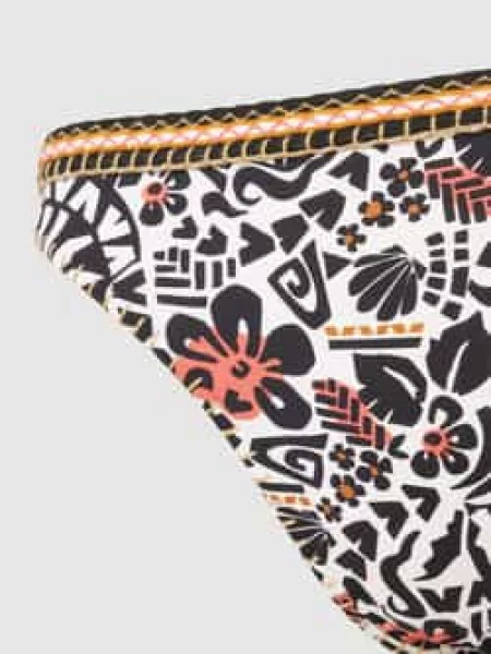 Figi bikini ze wzorem na całej powierzchni model ‘WINA TOMALES’ Banana Moon czarne