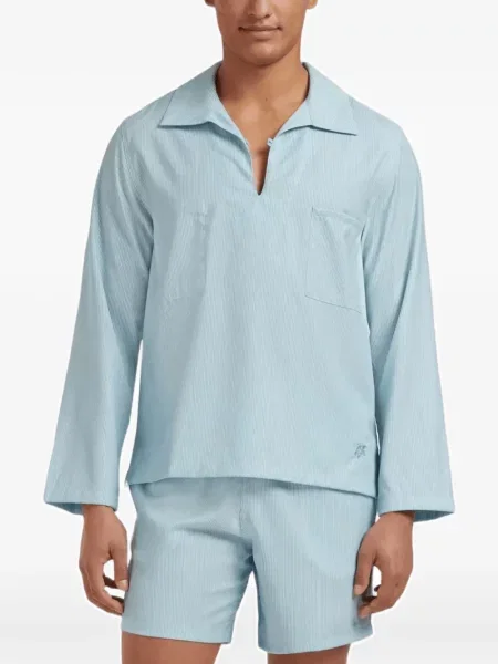 Риза Vilebrequin синьо