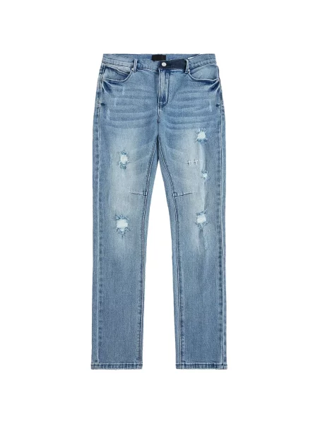 Blugi skinny Rta zdrențuiți skinny fit albastru