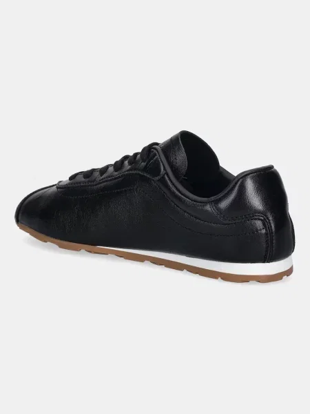 Kožené tenisky Tommy Hilfiger TH LOW PROFILE RUNNER černá