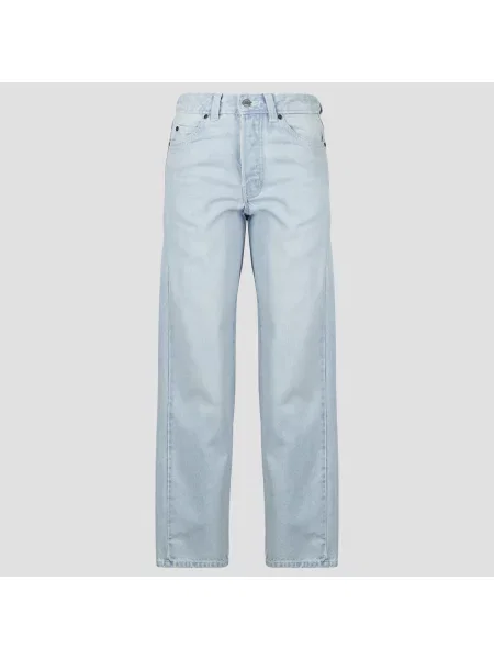 Blugi drepți Dickies albastru