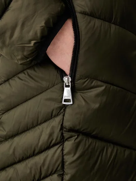 DKNY hosszú dzseki női zöld