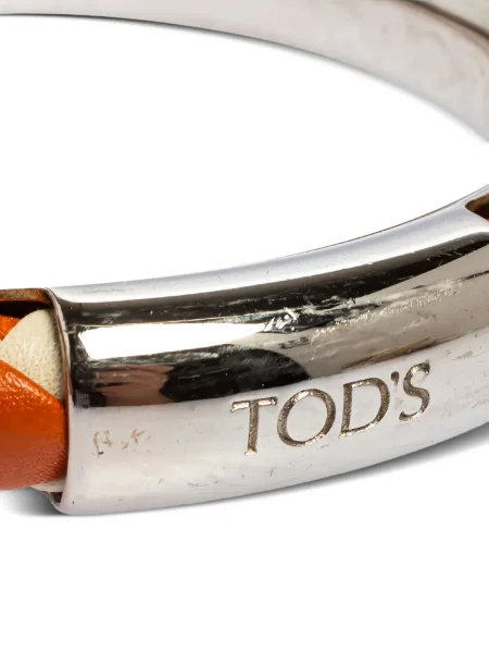 Brăţară Tod's din piele argintiu