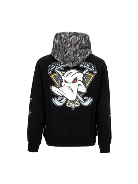 Bluza z kapturem Propaganda czarna