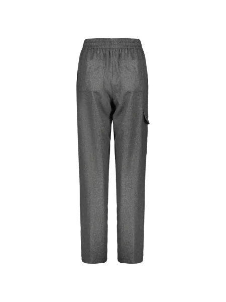 Pantaloni Yves Salomon plisate gri