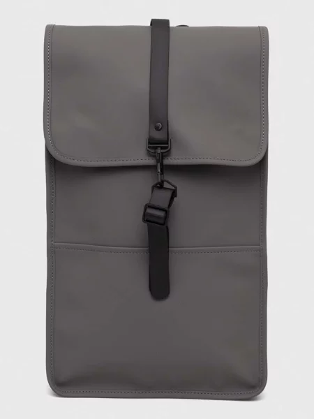 Rains plecak Backpacks duży gładki szary