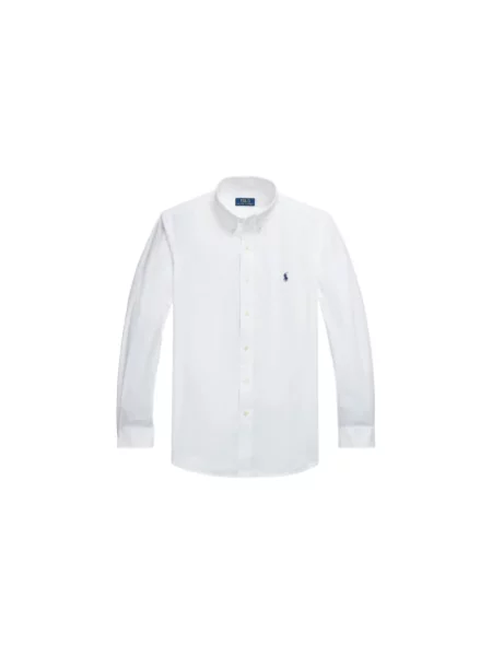 Lniana koszula Ralph Lauren biała